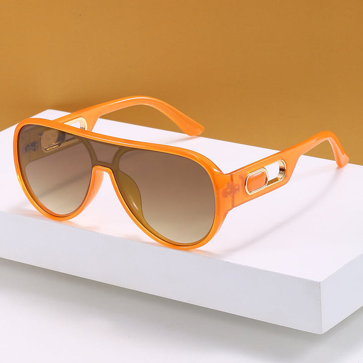 Ladies Elegant Oversize Sunglasses with Designer Details Kalsten