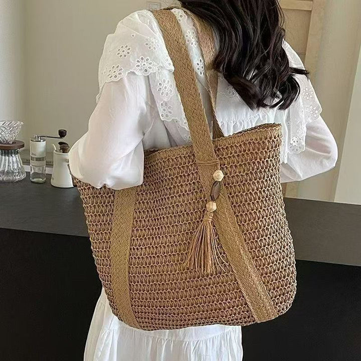 Handmade straw bag Kalsten