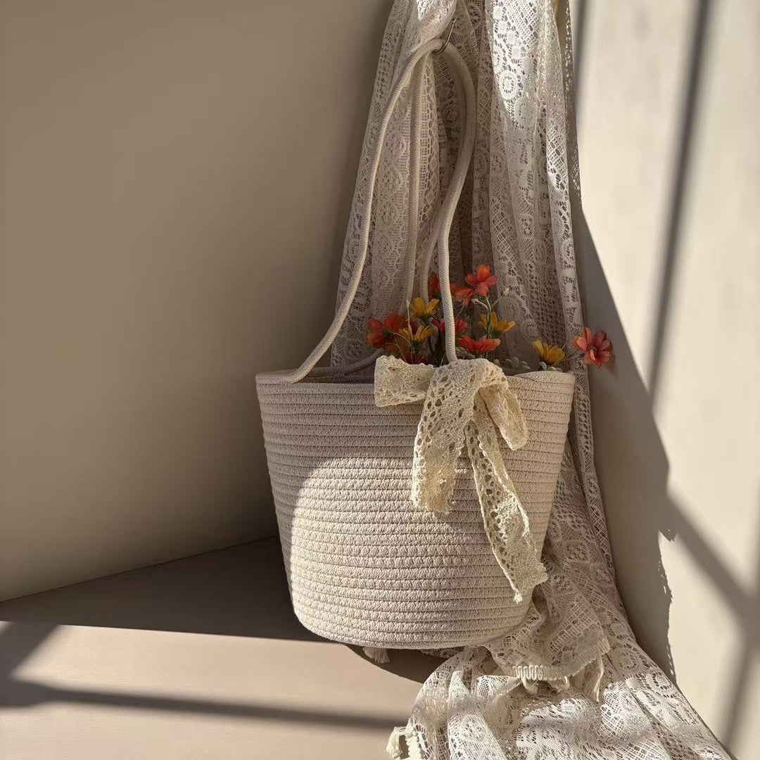 Handcrafted Basket Bag Kalsten