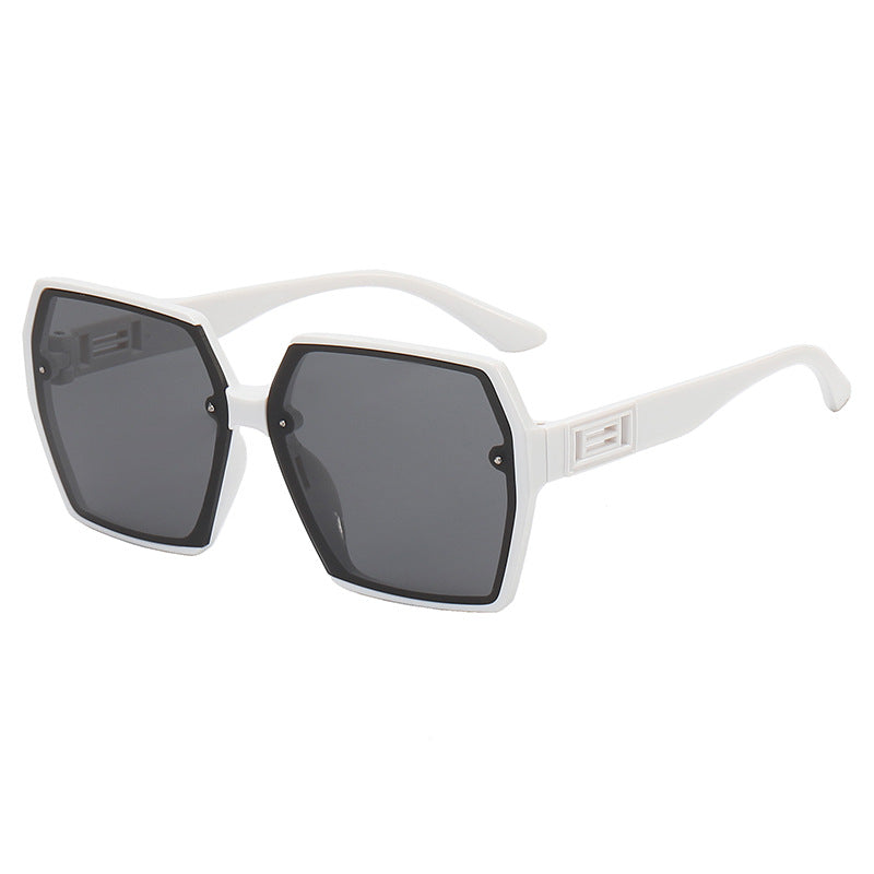 Women's Geometric Oversized Sunglasses with Modern Frame Kalsten