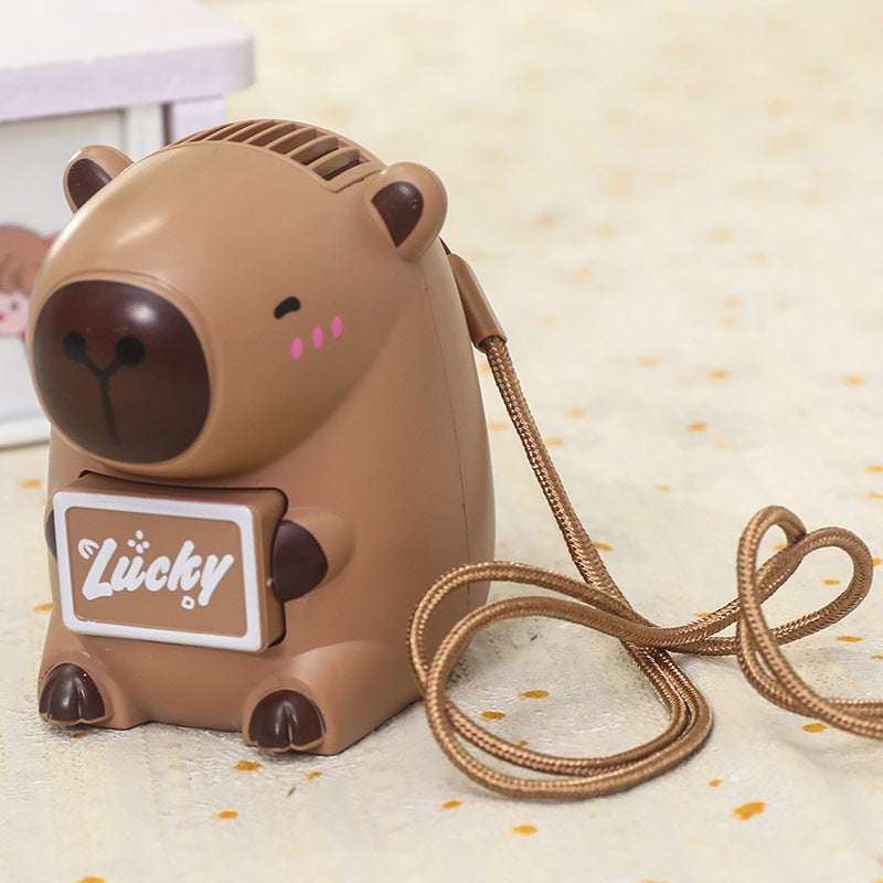 Ladies handheld fan in cute animal design Kalsten