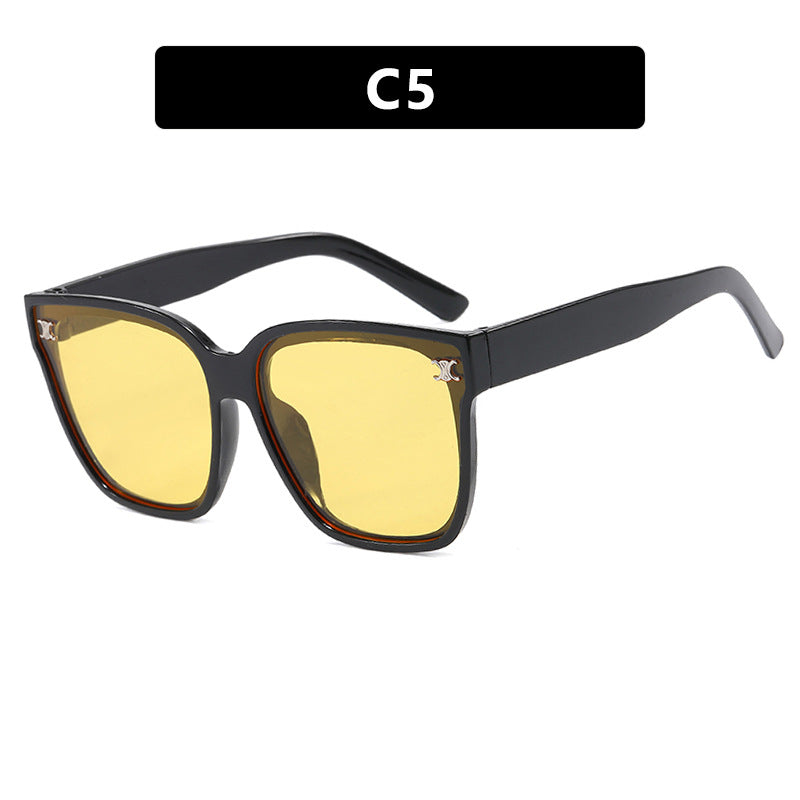 Ladies fashionable square sunglasses with high-quality, color-changing lenses Kalsten