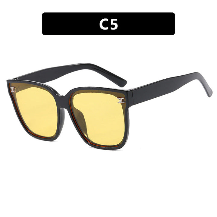 Ladies fashionable square sunglasses with high-quality, color-changing lenses Kalsten