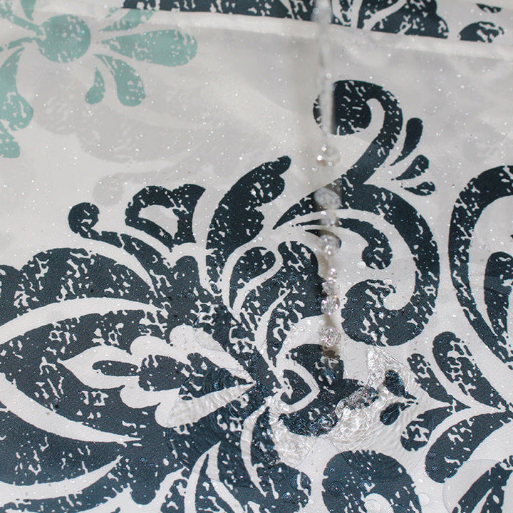 Women's Elegant Damask Shower Curtain Kalsten