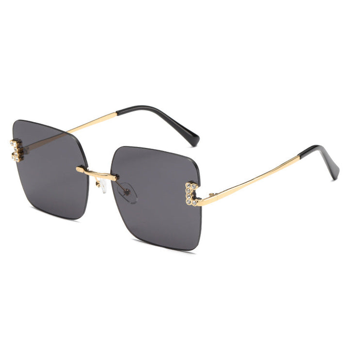Women's fashionable square sunglasses with delicate design details Kalsten