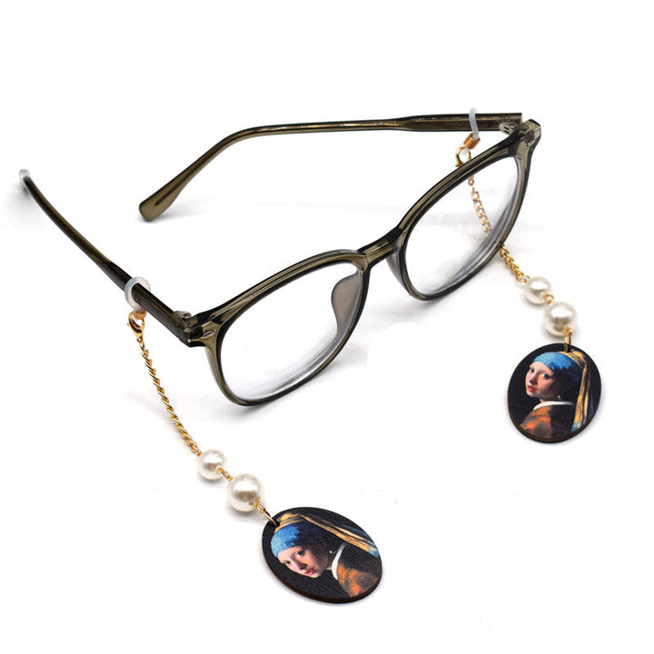 Artistic Drop Earrings with Pearl Accents Kalsten