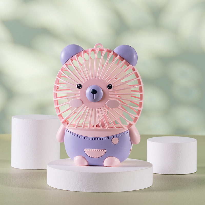 Unisex Mini Hand Fan in cute animal design Kalsten