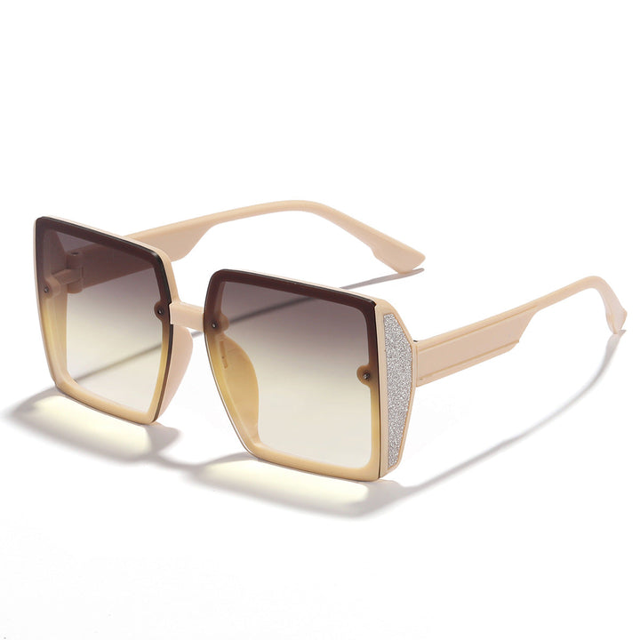 Women oversized sunglasses with shiny accent Kalsten