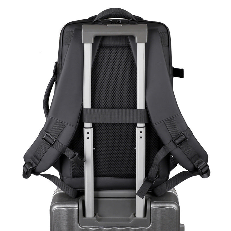Functional Business Backpack with Expandable Storage and Ergonomic Straps Kalsten