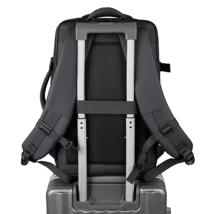 Functional Business Backpack with Expandable Storage and Ergonomic Straps Kalsten