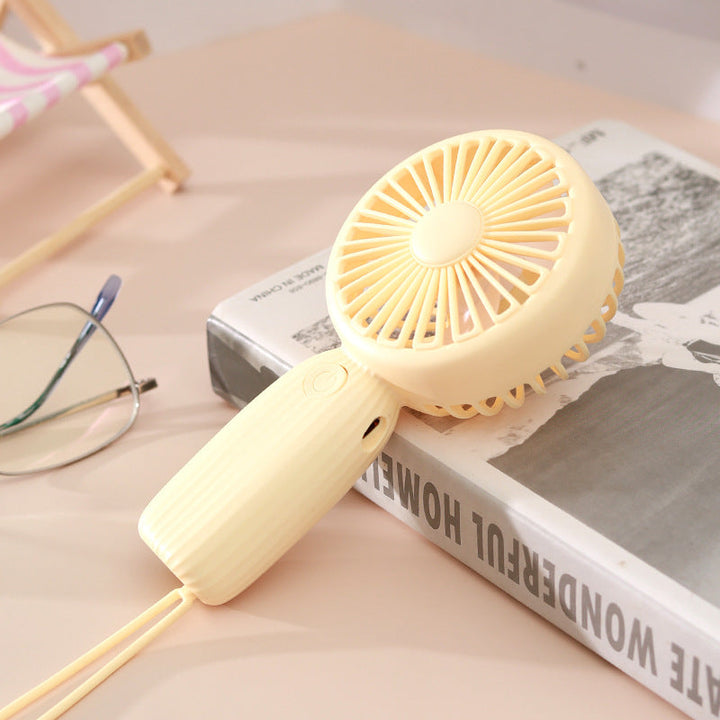 Women's Portable Hand Fan with Powerful Battery and Compact Design Kalsten