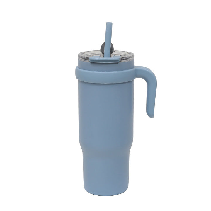 Unisex Insulated Drinking Cup with Ergonomic Handle and Twist Lid Kalsten