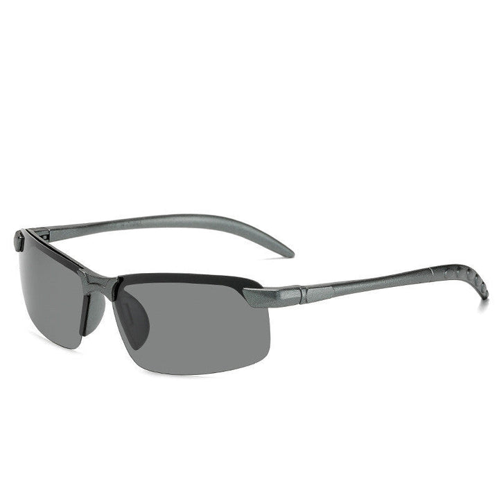 Men's sporty sunglasses with polarized lenses and flexible frame Kalsten