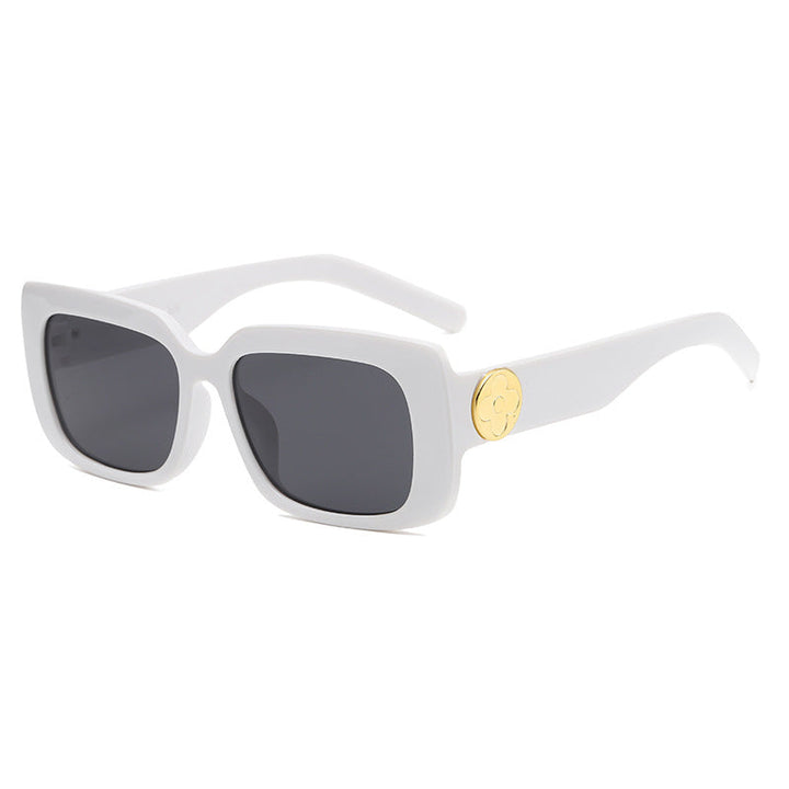 Women's Oversized Sunglasses with Luxurious Transparent Frame Kalsten