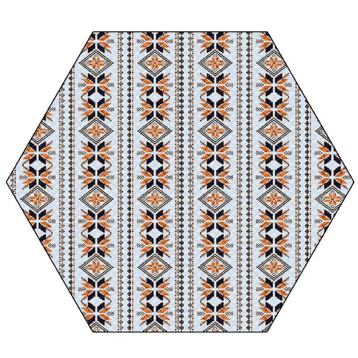 Hexagonal Pattern Picnic Blanket Kalsten