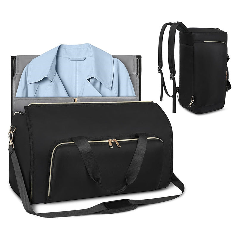 Elegant travel and sports bag with integrated suit compartment Kalsten