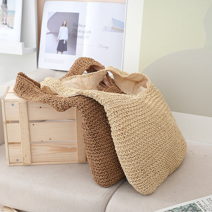 Large Braided Beach Bag Kalsten