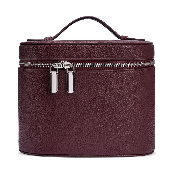 Cosmetic storage bag with elegant design and sturdy carrying handle Kalsten