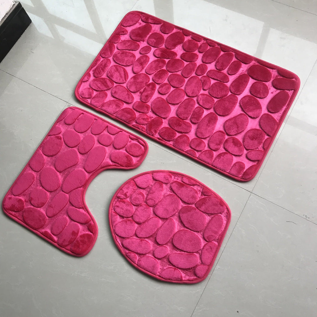 Home Bath Rug Set Kalsten