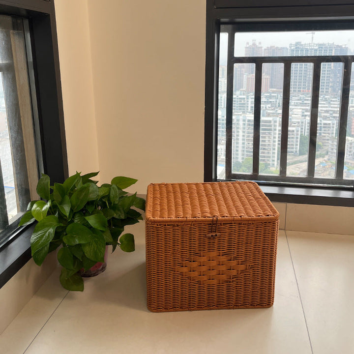 Women's Storage Basket with Flip Lid Kalsten