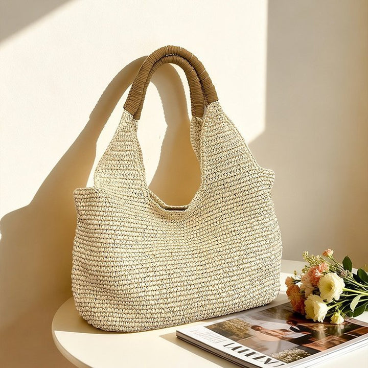 Handwoven shopping and beach bag Kalsten