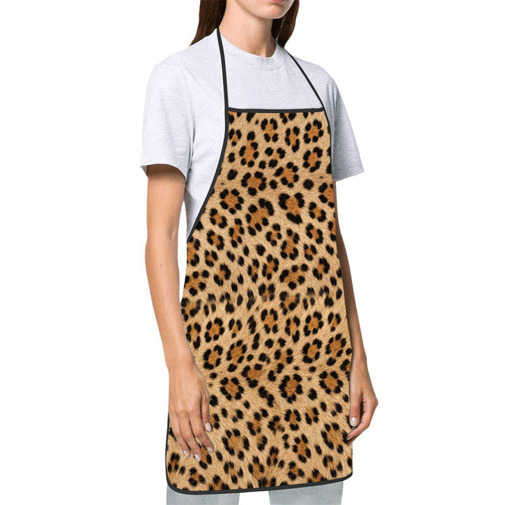 Dog Lover Full-Coverage Kitchen Apron With Adjustable Neck Strap And Waterproof Polyester Shell