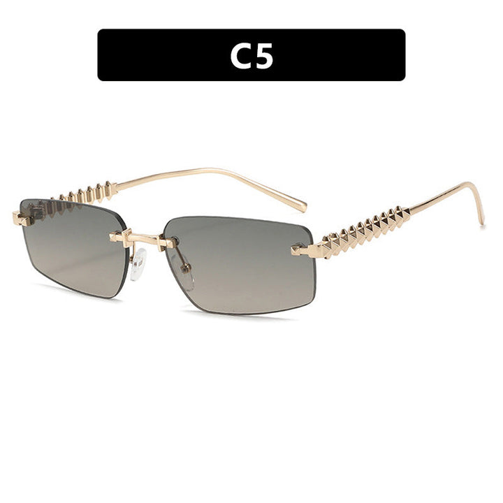Women's square sunglasses with filigree frame and luxurious accents Kalsten