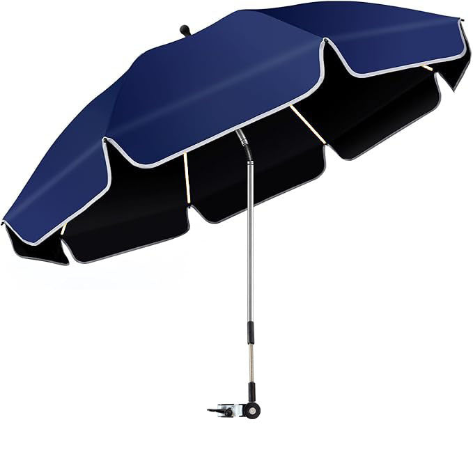 Women’s sturdy beach sunshade umbrella with adjustable mounting system Kalsten