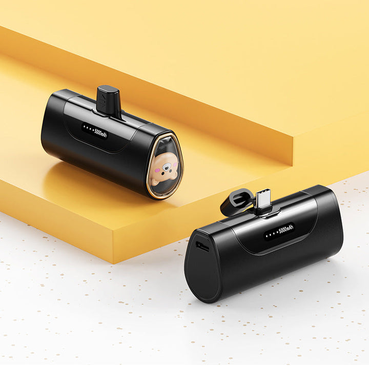 Funny power bank with integrated animal figure Kalsten