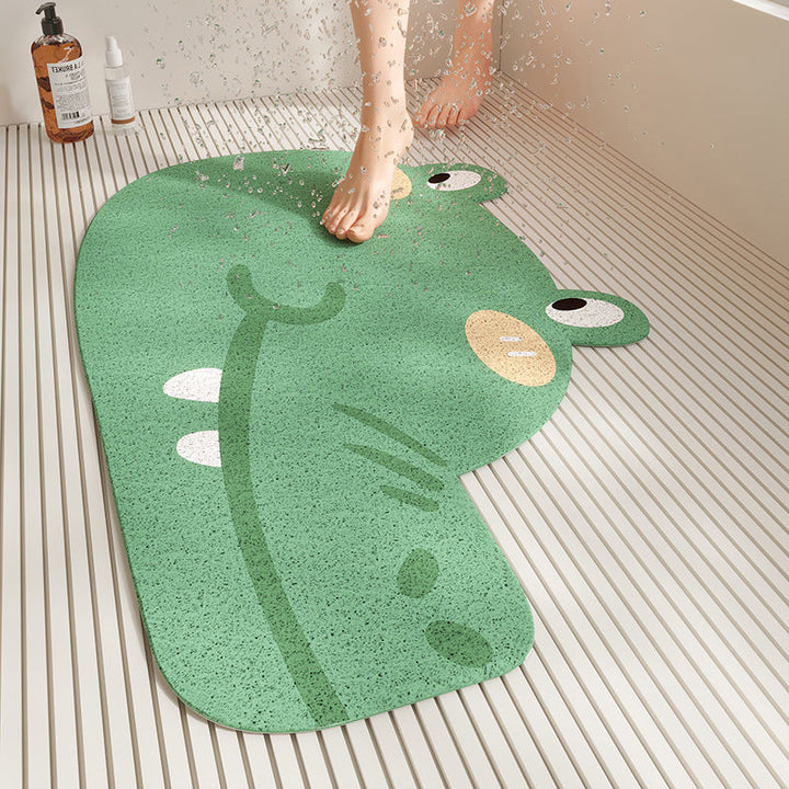 Playful Pet-Themed Bath Mat Kalsten