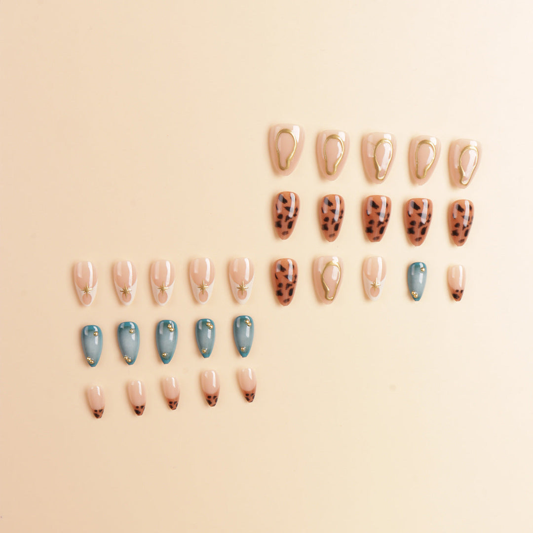 Artistic Press-On Nail Extensions Kalsten