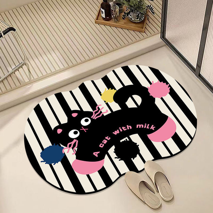 Cute Cartoon Animal Bath Mat Kalsten