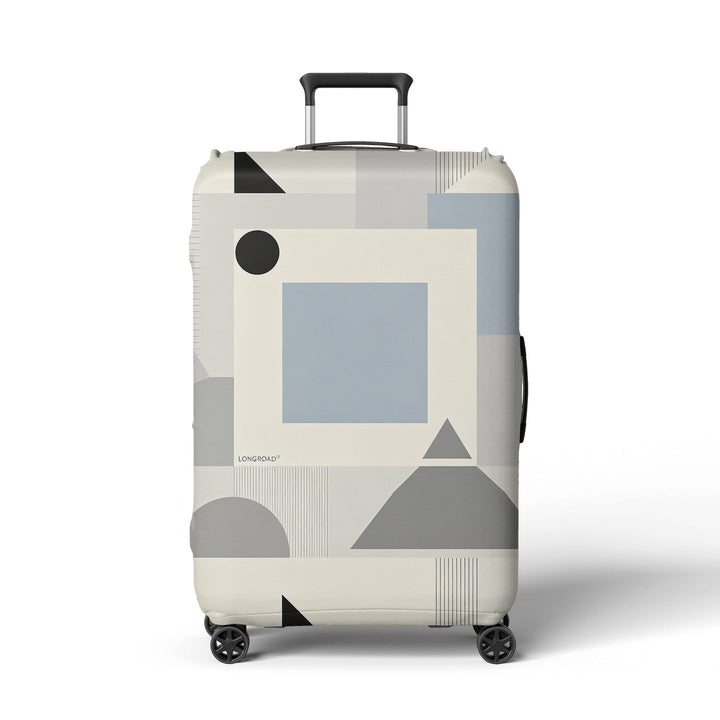 Women's suitcase cover with modern graphic design Kalsten