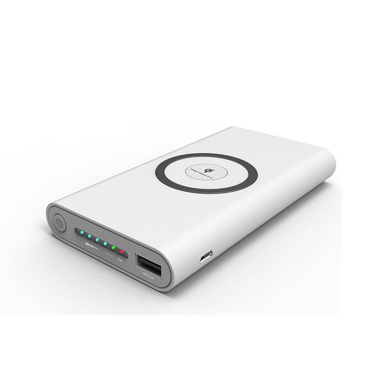Power bank with wireless charging function and intelligent battery status display Kalsten