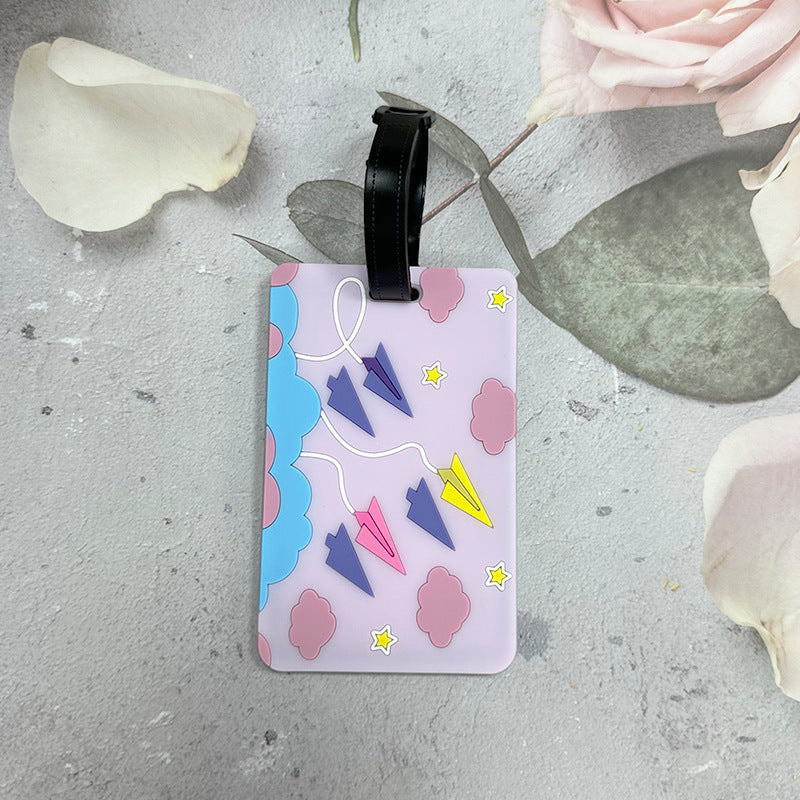 Airplane-Themed Luggage Tag Kalsten