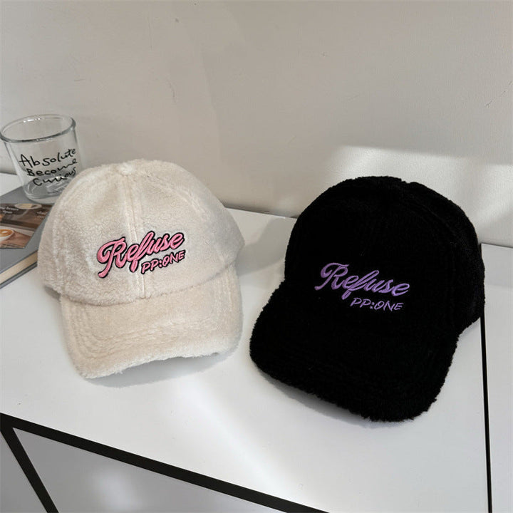 Women's Fuzzy Textured Baseball Cap Kalsten