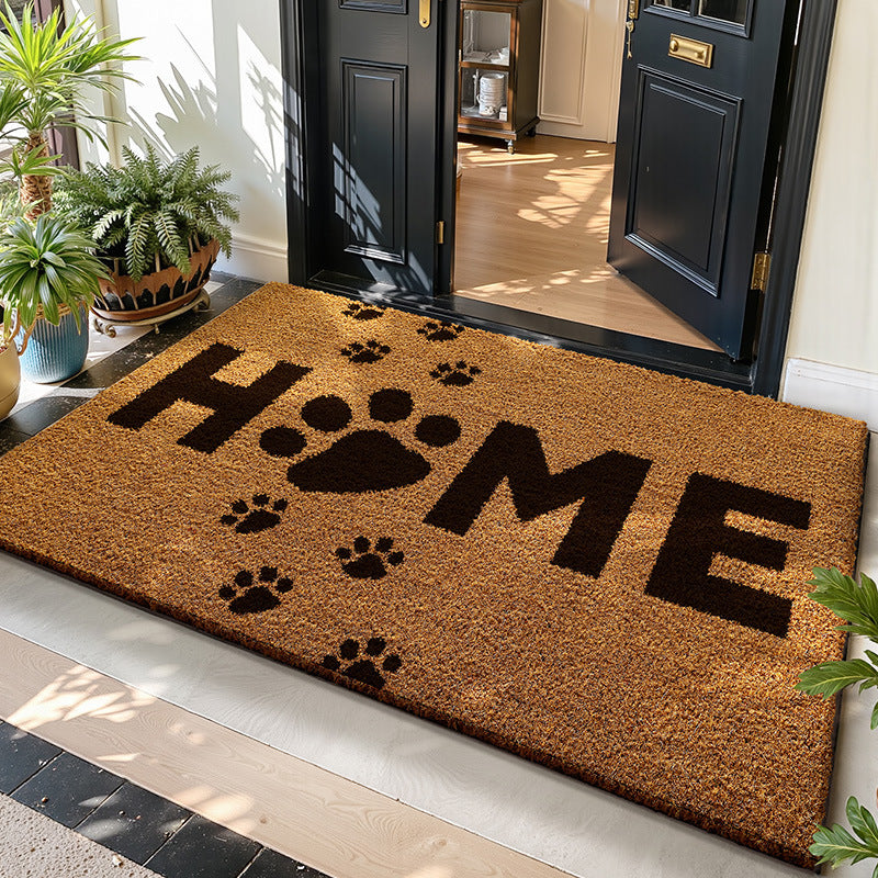 Leaf Pattern Entrance Mat Kalsten