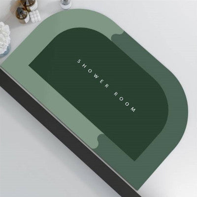 Contemporary Shower Room Mat Kalsten