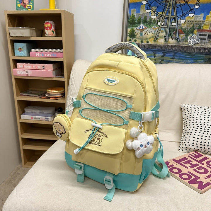 Multi-Functional Layered School Backpack