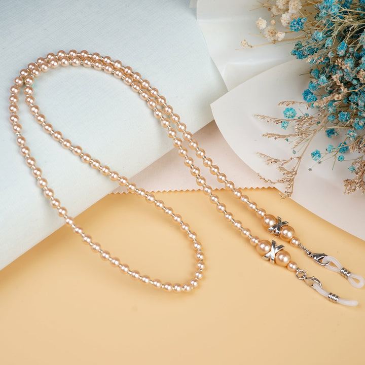 Stylish Pearl Beaded Eyewear Chain Kalsten