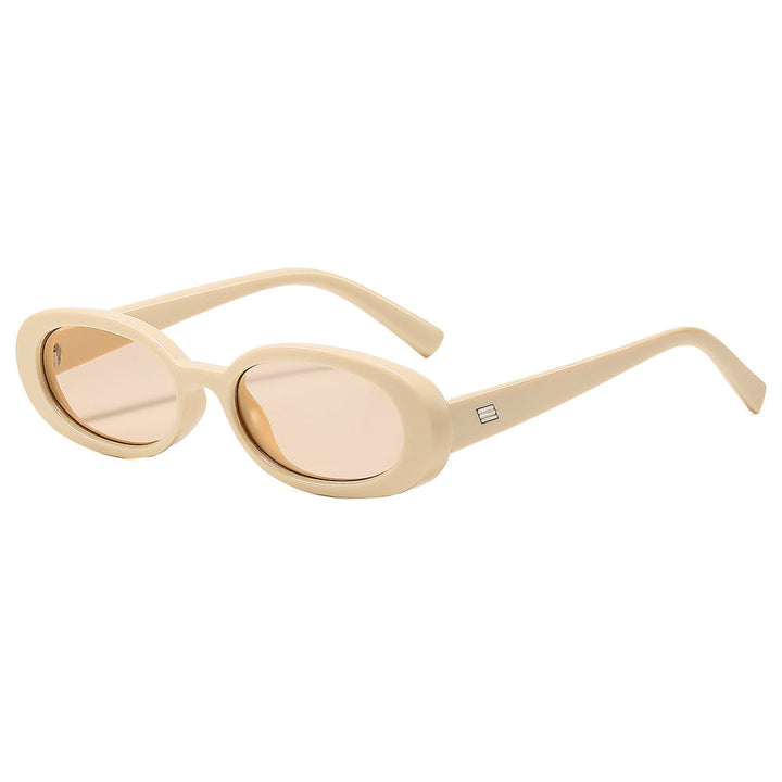 Women's fashionable sunglasses with oval frame and trendy lenses Kalsten
