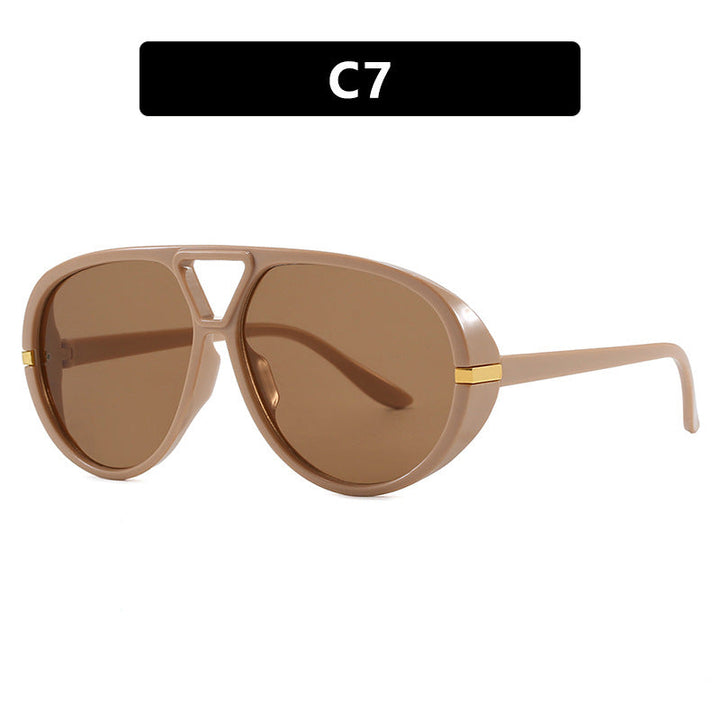 Women's fashionable large sunglasses with elegant frame and protective lenses Kalsten