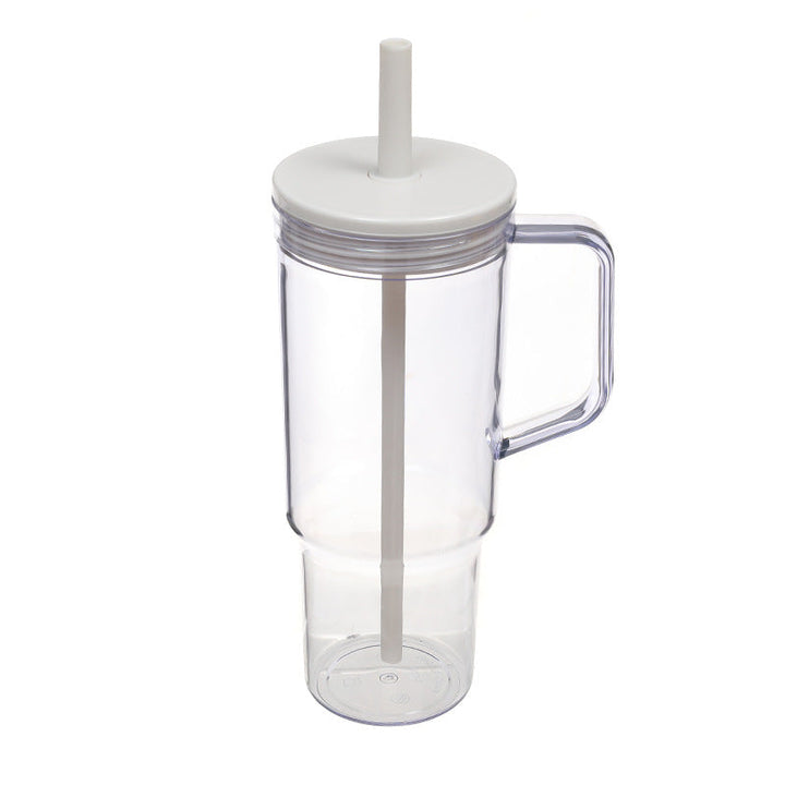 Women's creative drinking cup with retractable straw and non-slip handle Kalsten