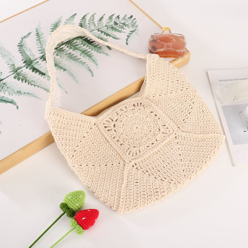 Handcrafted Macrame Shoulder Bag Kalsten