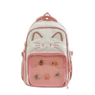 Cute Cat-Themed Animated School Backpack