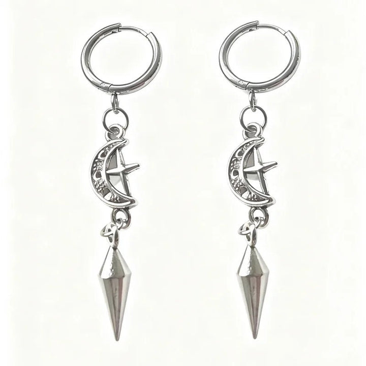 Heart-Inspired Cross Dangle Earrings Kalsten