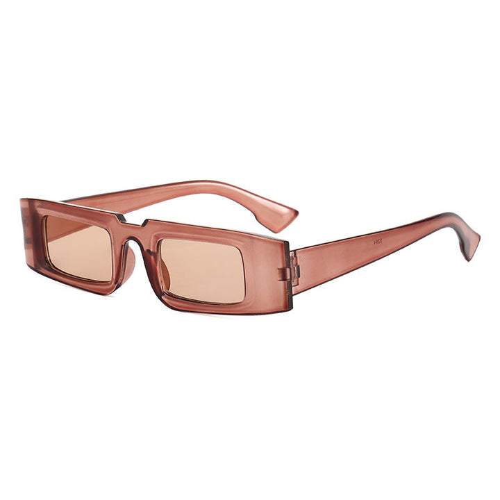 Ladies Fashion Square Sunglasses with Animal Print Kalsten