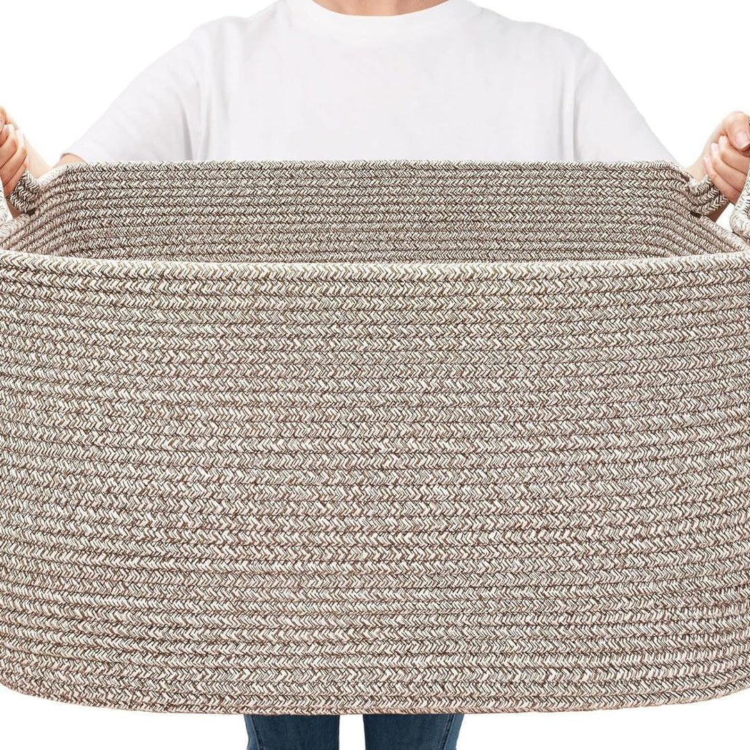 Women Versatile Storage Basket with Sturdy Handles Kalsten