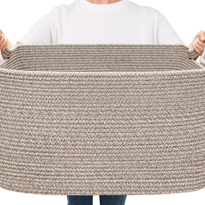 Women Versatile Storage Basket with Sturdy Handles Kalsten