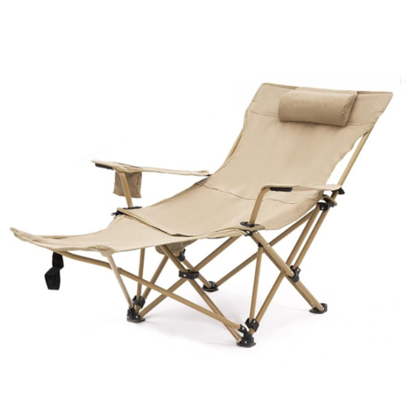 Comfortable camping chair with adjustable backrest Kalsten